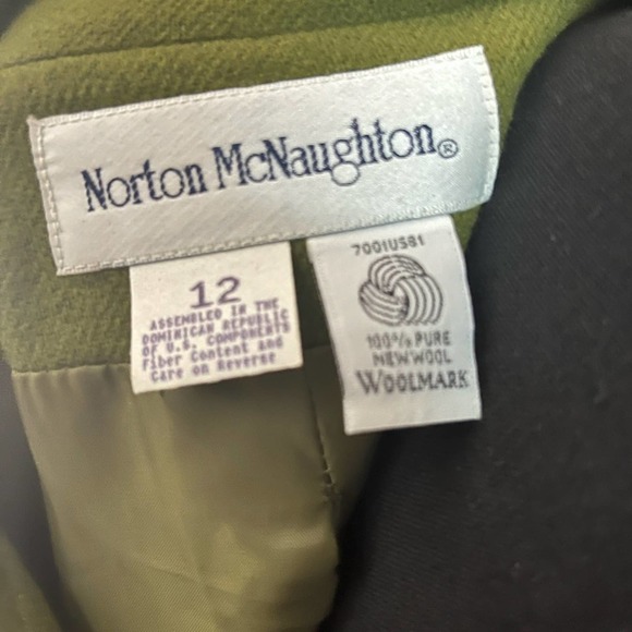 NORTON MCNAUGHTON 100% WOOL BLAZER Size:12 SKU:NMWool - Picture 4 of 5